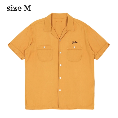 Freak's Store Rayon Type Bowling Shirt Size M