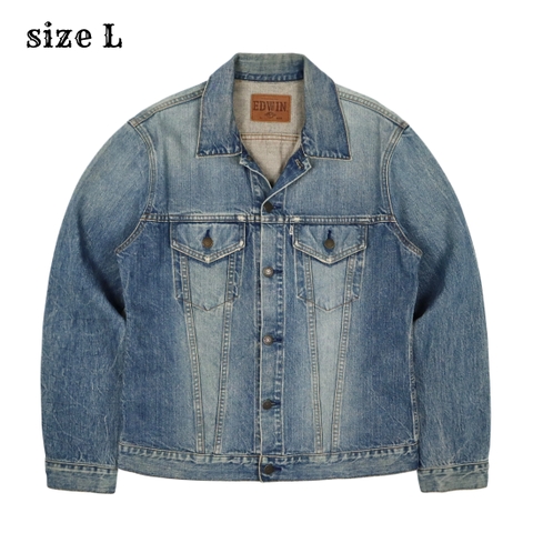 00s Edwin Japan Trucker Denim Jacket Size L