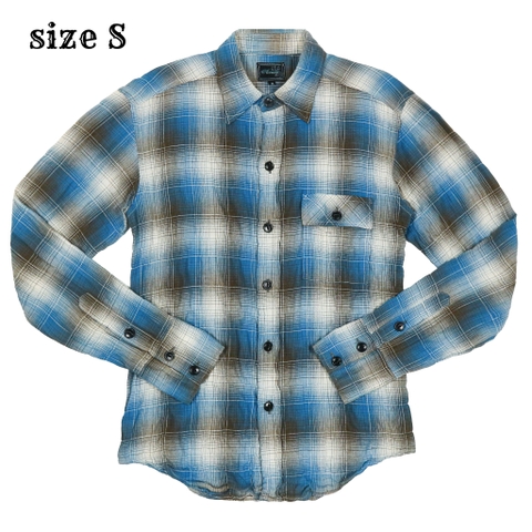 Acoustic Japan Made Plaid Shirt Size S