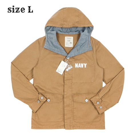 Coen Japan Field Hooded Jacket Size L