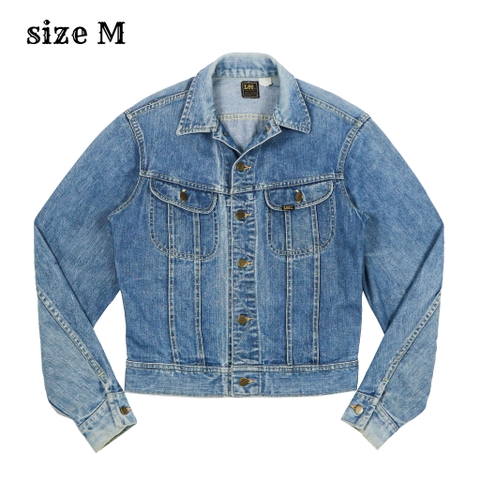 Vtg 70s Lee Riders Lot 220 USA Denim Jacket Size M