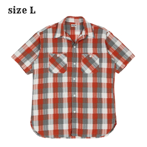 Sugar Cane Made in JP S/S Work Shirt Size L