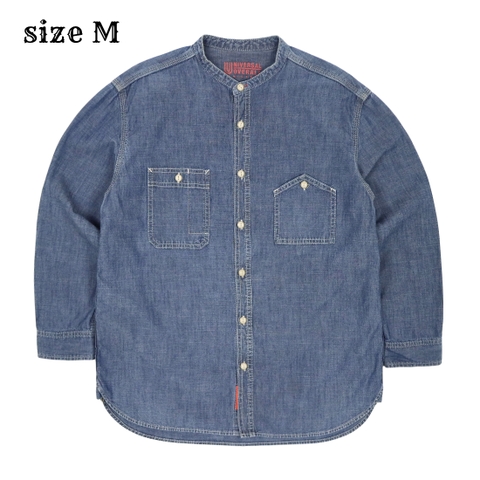 Universal Overall Chambray Work Shirt Size M