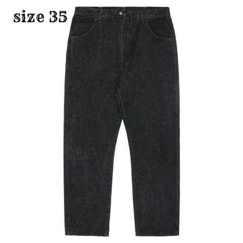 90s Rustler USA Black Denim Worker Jeans Size 35