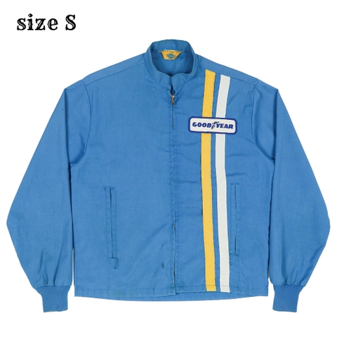 Vtg Goodyear Racing Uniform Jacket Size S