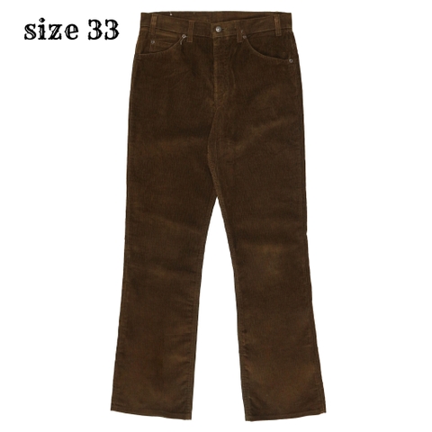 Vintage 80s Levi's 517 USA Corduroy Bootcut Jeans Size 33