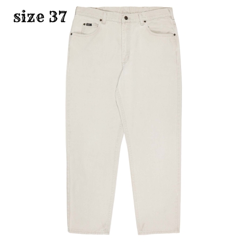 90s Lee USA Beige Denim Jeans Size 37