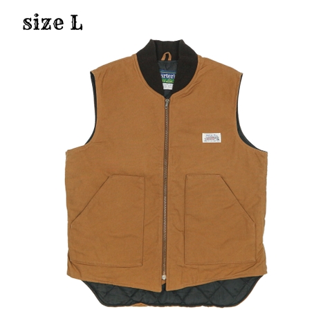 Vtg Carter's USA Quilt-lined Duck Vest Size L