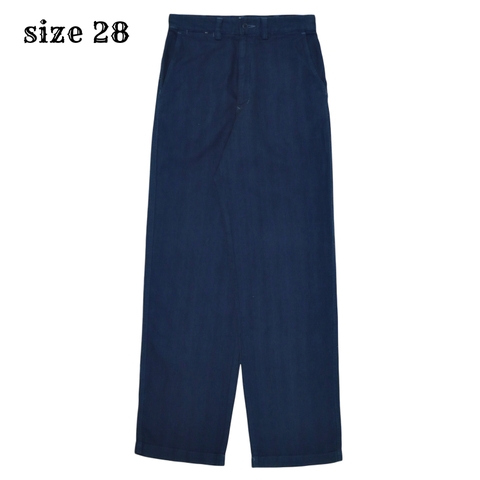 Johnbull Japan Navy Canvas Pants Size 28