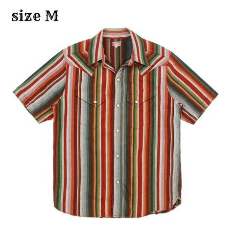 Beams Made in Japan S/S Western Shirt Size M