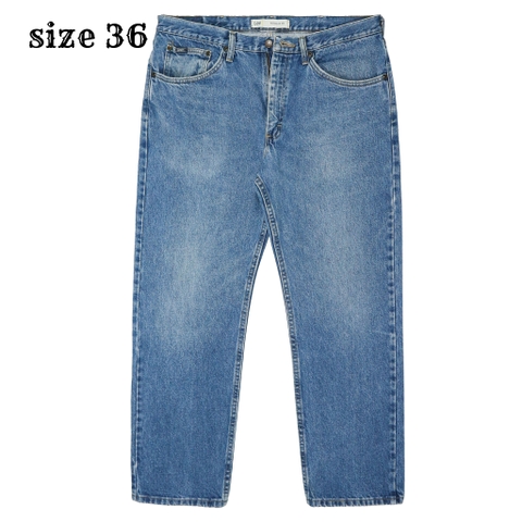 00s Lee Faded Blue Denim Jeans Size 36