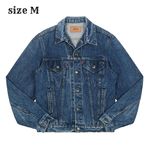 Vintage 80s Levi's USA Trucker Denim Jacket Size M