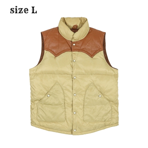 Kearney House Western Down Vest Size L