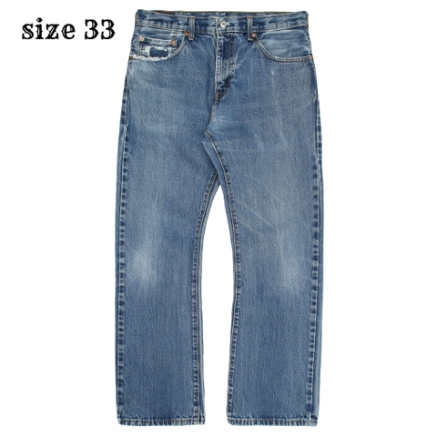 2010s Levi's 517 Denim Bootcut Jeans Size 33