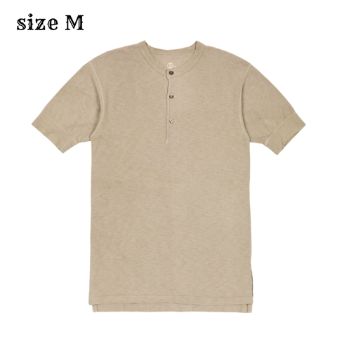 45rpm 45R Japan Made Henley Shirt Size M