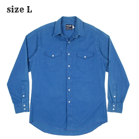 90s Wrangler Made in USA Work Shirt Size L