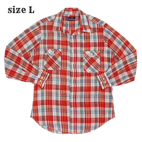 Vintage 70s Levi's USA Work Shirt Size L