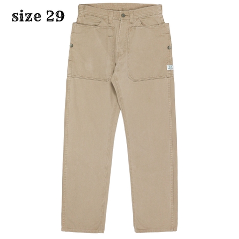 Sassafras Japan Made Khaki Gardener Pants Size 29