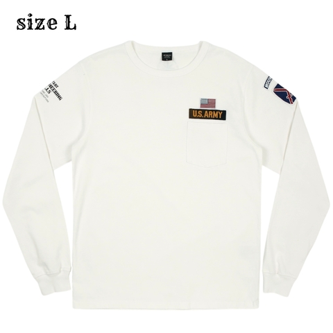 Avirex Long-sleeve Pocket T-Shirt Size L