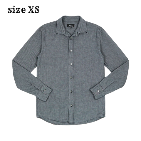 A.P.C. Button-down Cotton Shirt Size XS