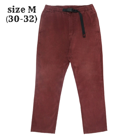 Gramicci Outdoor Burgundy Slim Pants Size M