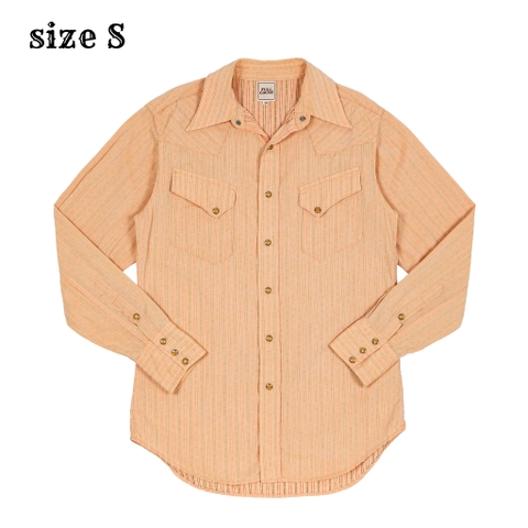 Full Count Japan Stripe Western Shirt Size S