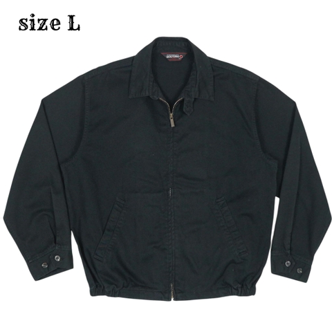 Lucky Strike Black Harrington Jacket Size L