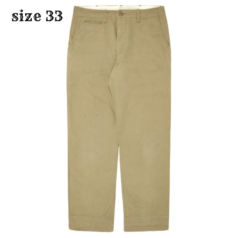 United Arrows Made in Japan Khaki Trousers Size 33