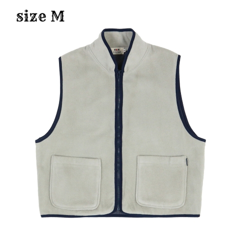 VAN JAC Made in Japan Fleece Vest Size M