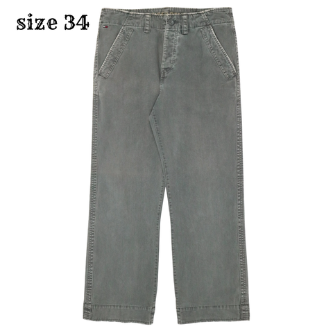 Tommy Hilfiger Denim Pants Rock Gray Size 34