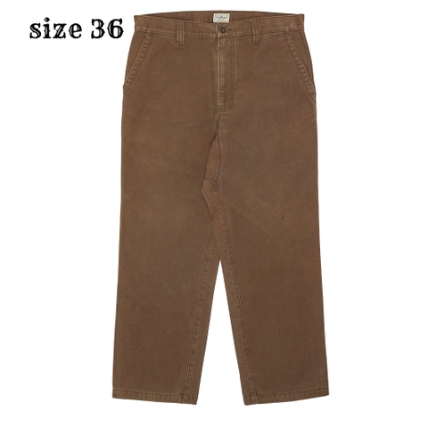 00s L.L.Bean Outdoor Canvas Work Pants Size 36