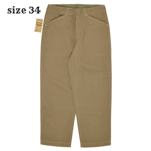 Warehouse Lot 1213 Military Herringbone Utility Pants Size 34