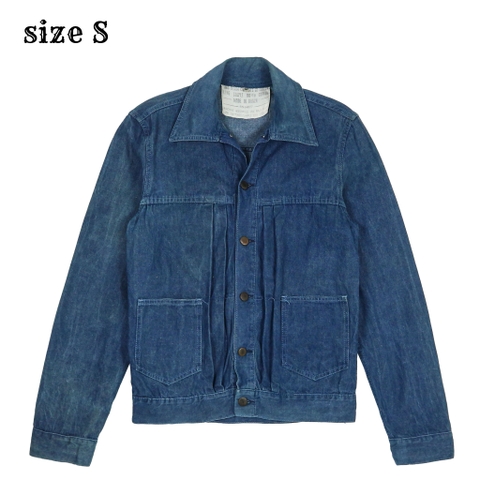 UFO Brand South America Denim Work Jacket Size S