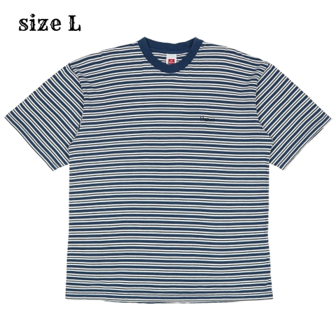 Hanes Company Stripe T-Shirt Size L