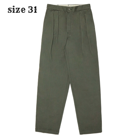 Vtg 80s L.L.Bean USA Made Pleated Trousers Size 31