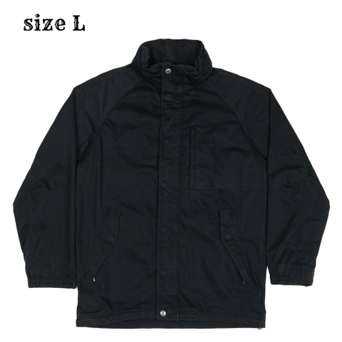 Columbia Outdoor Black Hooded Parka Size L