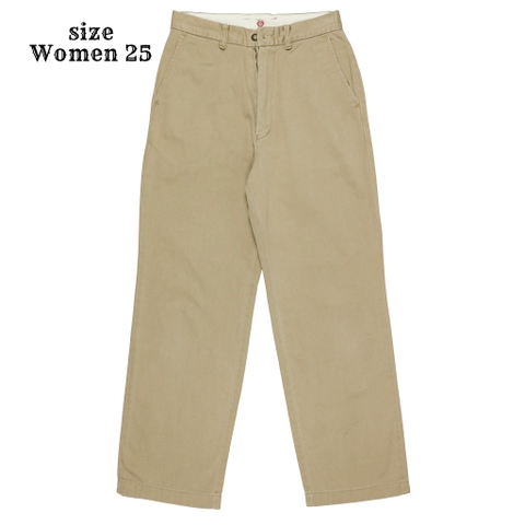 Domingo Japan Women Khaki Trousers Size 25