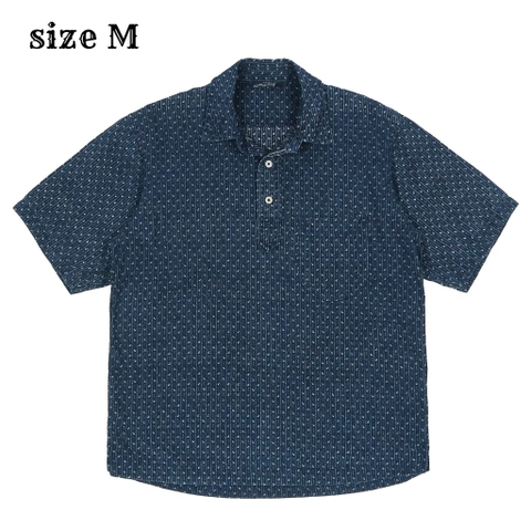 45rpm Umii908 Japan Made Indigo Pull-Over Shirt Size M