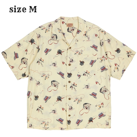 Ara Kai Rayon Hawaiian Shirt Size M