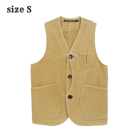 Rising Sun Mfg Canvas Work Vest Size S