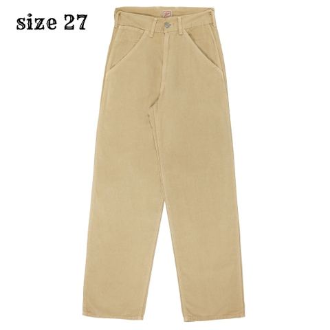 45rpm 45R Japan Made Canvas Work Pants Size 27