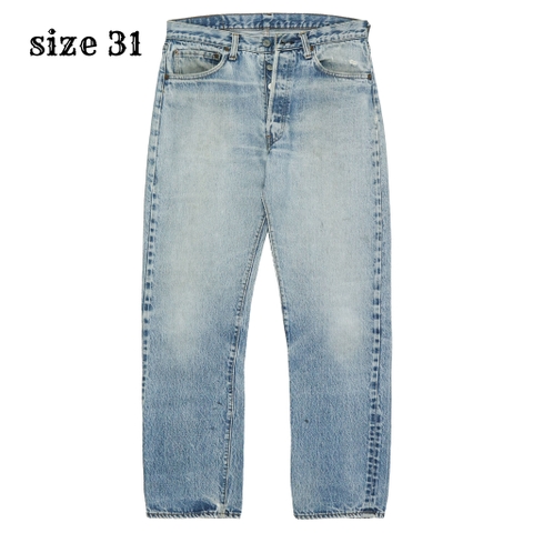 Vintage 1980 Levi's 501 USA Selvedge Denim Jeans Size 31