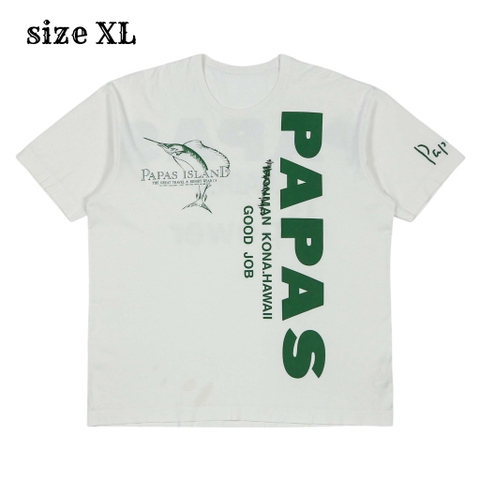 Papas Made in Japan Graphic T-Shirt Size XL