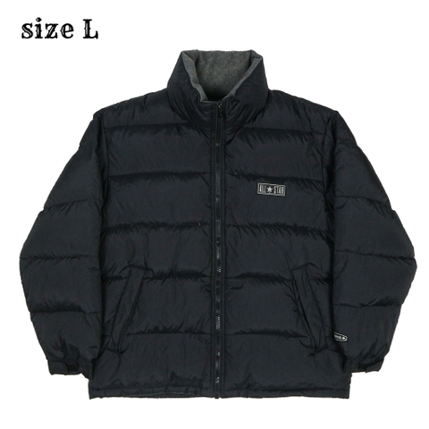 Converse All Star Black Down Jacket Size L