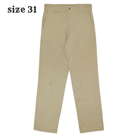 Vtg Gung Ho USA Type Military Khaki Pants Size 31