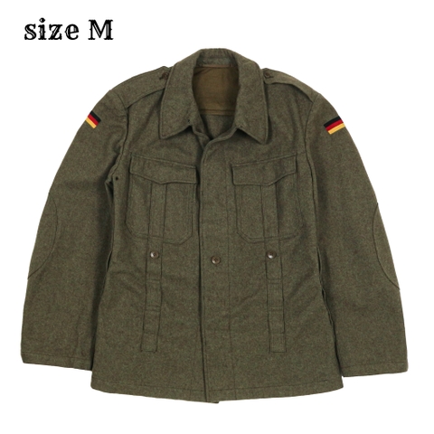 Vintage German Military Wool Field Jacket Size M
