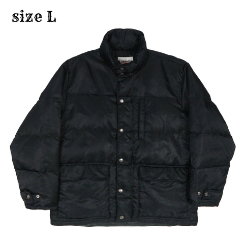 Renoma Brand Black Down Jacket Size L