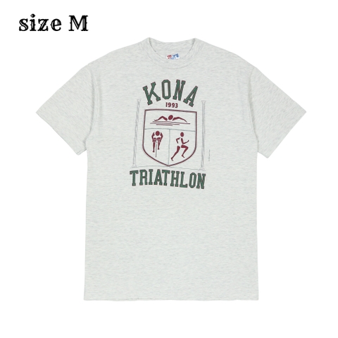 90s Hanes Made in USA Kona Triathlon T-Shirt Size M