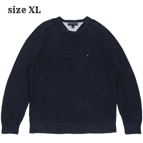 Tommy Hilfiger Cotton Knitted Sweatshirt Size XL