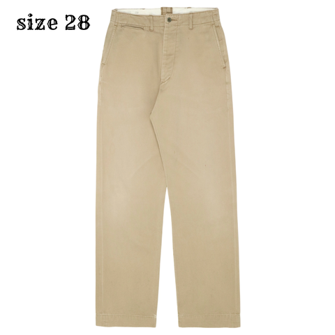 Buzz Rickson’s Military Khaki Trousers Size 28